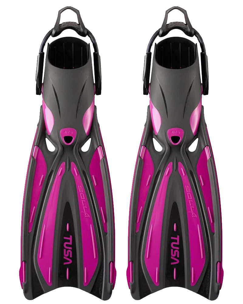 Solla Fins With Bungee Strap
