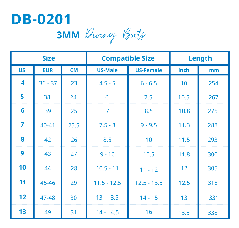 DB-0201 Imprex 3mm Boots