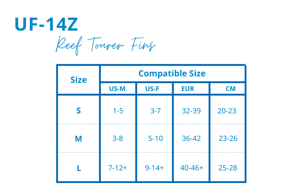 UF-14Z Reef Tourer Fins