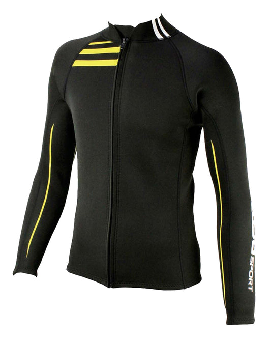 UA-5121 2mm Men's Full Zip Long Sleeve